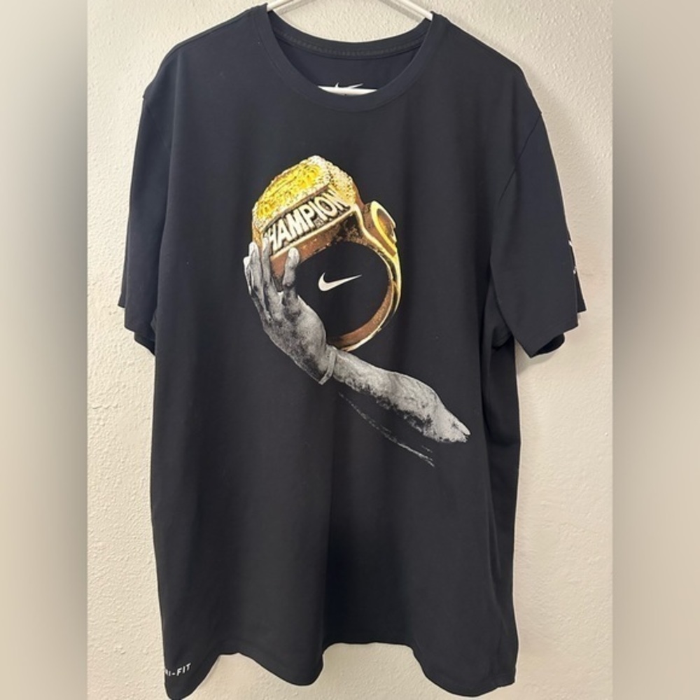 Nike Dri-Fit Lebron James NBA Finals Championship Ring T-Shirt The Nike Tee XXL